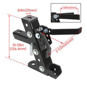 DURAFORCE For John Deere Lawn Mower Tractor Hitch Riding Garden Tractor Trailer Attachment