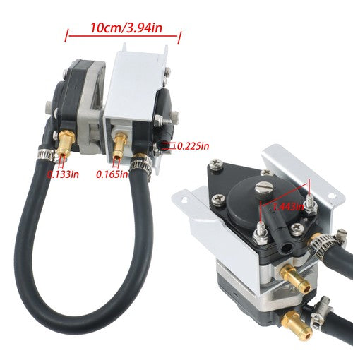 DURAFORCE NEW 5004558 VRO Fuel Pump Kit For Johnson/Evinrude 150-235HP V6 Cross Flow