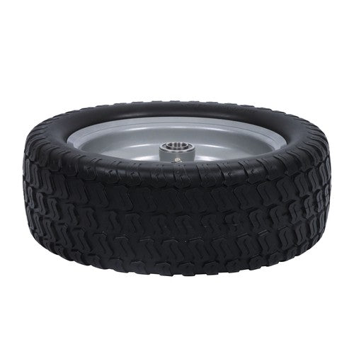 DURAFORCE 3.4' Axle Hole For Lawn Mower Solid Tire 2-Pack 13X5.00-6 Tire & Wheel Flat Free
