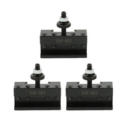 DURAFORCE 3 PCS OXA #1 Quick Change Turning & Facing Lathe Tool Post Holder 250-001 New