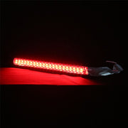 DURAFORCE Saddlebag Latch LED Light Red Cover For Harley Road Street Glide 2014-2023 2024