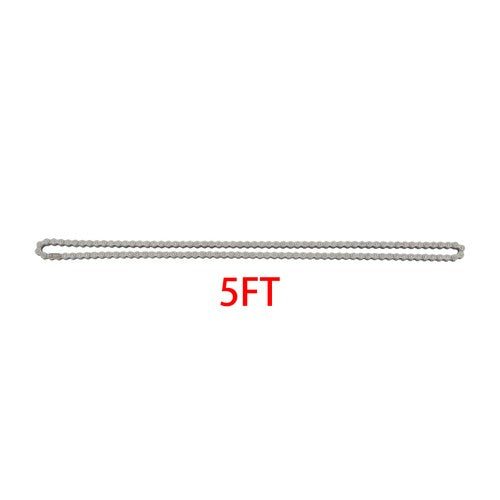 DURAFORCE #40 Roller Chain x 5 feet + 2 Connecting Links