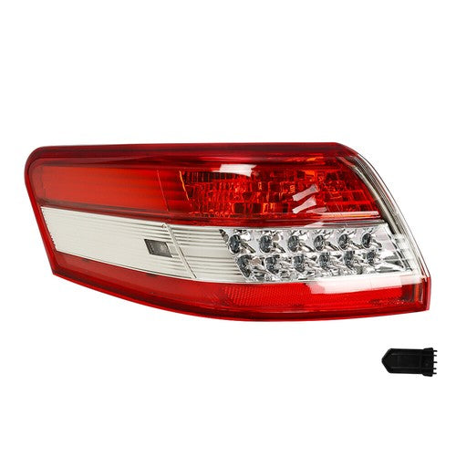 DURAFORCE Rear Outer Tail Light Brake Lamp Fit For Toyota Camry 2010-2011 Driver Left Side