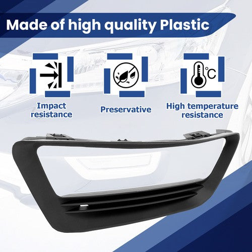 Fog Light Trim Bezel Cover HO1038111 for Honda Accord LX EX EX-L Sport 2013-2015
