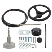 DURAFORCE 12 Feet SS13712 Rotary Steering System Outboard Kit Marine Steering Cable