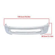 DURAFORCE Split Steel Suitable For RAM 2500 3500 2010-2018 Replacement Front Bumper Chrome