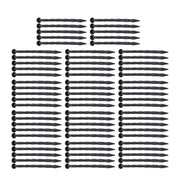 DURAFORCE Garden Spiral Landscape Spikes 70PCS 8 Inch Plastic Landscape Anchoring Spikes