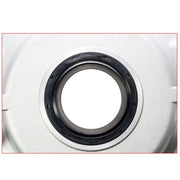 DURAFORCE New Timing Cover w/ 10an Turbo Oil Drain Fitting for GM LS Gen 3 4.8 5.3 5.7 6.0