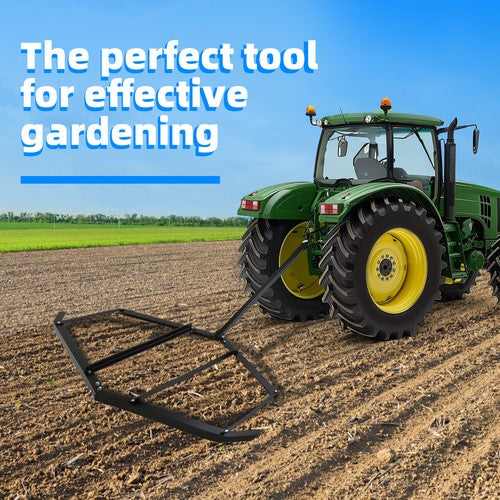Tow Behind Drag Harrow For ATV UTV And Garden Lawn Tractor 72 Inch Width