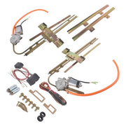 DURAFORCE Flat Glass Electric Power Window Kit with Switch U Wire It 2 Door Kit 7558925