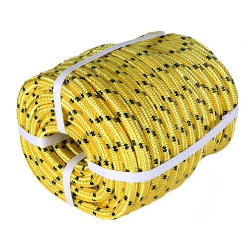 DURAFORCE Heavy Duty Double Braid Polyester Rope Sling 6180Lbs Tensile STRENGTH 1/2"x150"