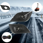 DURAFORCE Right+Left Clear Lens Fog Lights Assembly w/Halogen Bulbs For 15- Nissan Murano