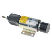 DURAFORCE 12V Fuel Shutoff Stop Solenoid Valve 2001-12E2 for Woodward 3 Terminals
