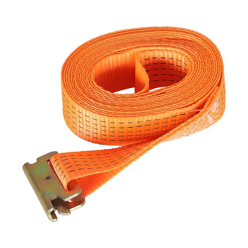 DURAFORCE 2"x 20' E-Track Ratchet Tie Strap Truck 4400 lb Enclosed Cargo Van Straps 4 Set