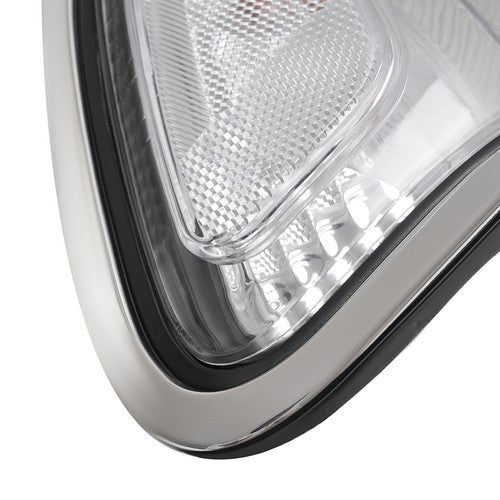 2PC Side Marker Corner Parking Lights Turn Signal Chrome for Toyota Tacoma 01-04