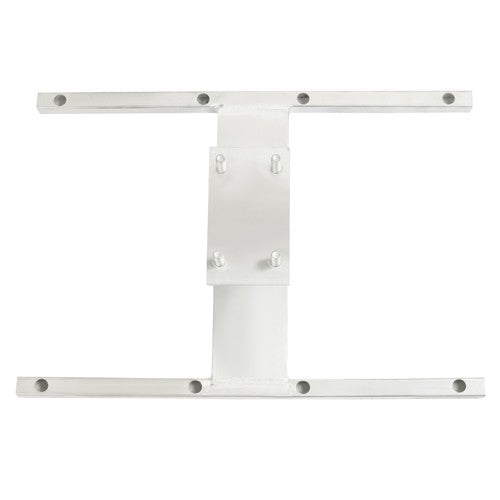 DURAFORCE For 6 Lug Wheel Trailer Spare Tire Carrier Silvery Aluminium W/Mounting Hardware