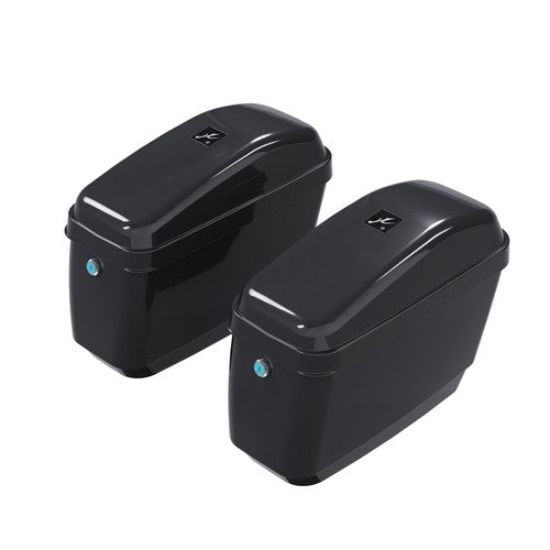 Universal Motorcycle Hard Saddlebag for Harley Honda Shadow VTX