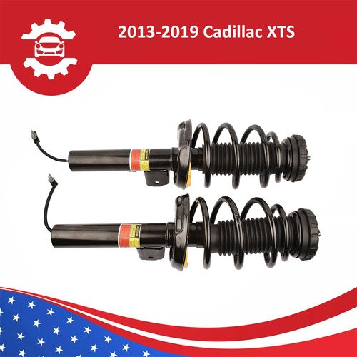 DURAFORCE 84677093 2X Front Shock Strut Assys w/ Electric For Cadillac XTS 3.6L 13-19