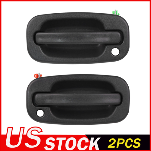 DURAFORCE Exterior Door Handles Front Left Right for 1999-2007 for Chevy for GMC Sierra