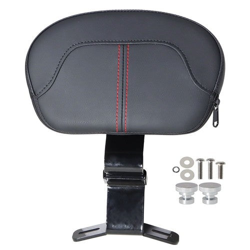 DURAFORCE Front Driver Rider Backrest Fit For CVO Touring Road King Glide FLHR 2009-2022