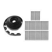 DURAFORCE L-shaped Landscape Edging Border Kit 40 FT No-Dig Garden Edge Lawn Border