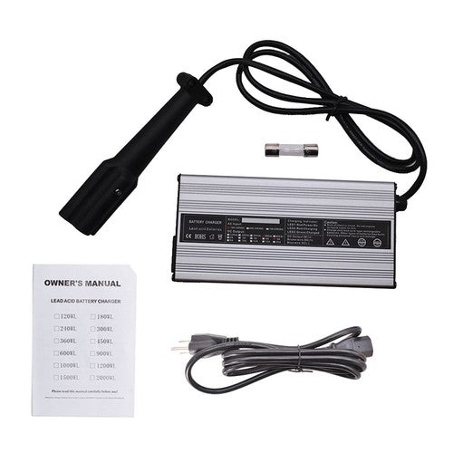 DURAFORCE 48V 6A Golf Cart Battery Charger 3 Pin For Yamaha Drive G29 2007-Up USA