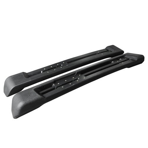 DURAFORCE For 2007 08 09-2018 Jeep Wrangler JK 2 Door Nerf Bar Running Boards Side Step
