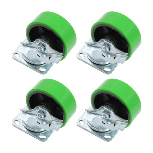 DURAFORCE 4 wheels 5 Inch Caster Wheels Heavy Duty,Capacity 4000LB