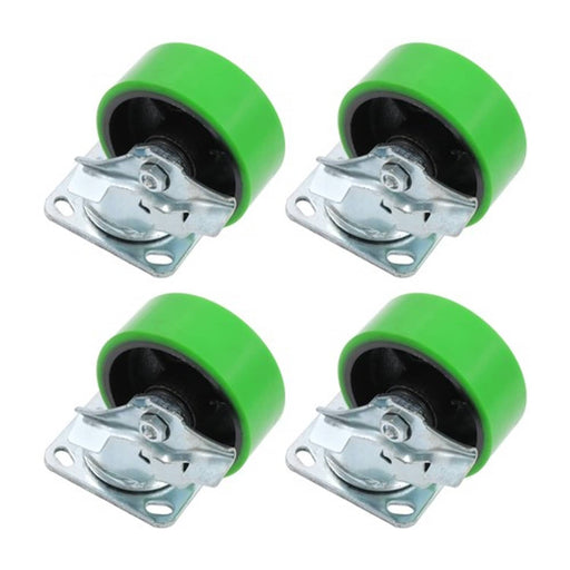 DURAFORCE 4 wheels 5 Inch Caster Wheels Heavy Duty,Capacity 4000LB
