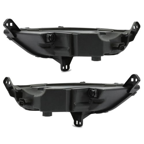 DURAFORCE LED Pair Fog Lights Left & Right Chrome For 2015 2016 15 16 Chrysler 200