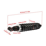 DURAFORCE Rear Left Right Shock Absorber 52400-HN4-980 For Honda Rancher 2x4 350 2004-2006