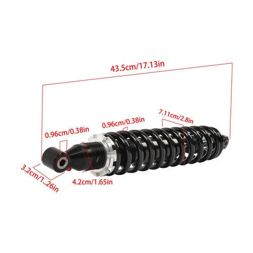 DURAFORCE Rear Left Right Shock Absorber 52400-HN4-980 For Honda Rancher 2x4 350 2004-2006