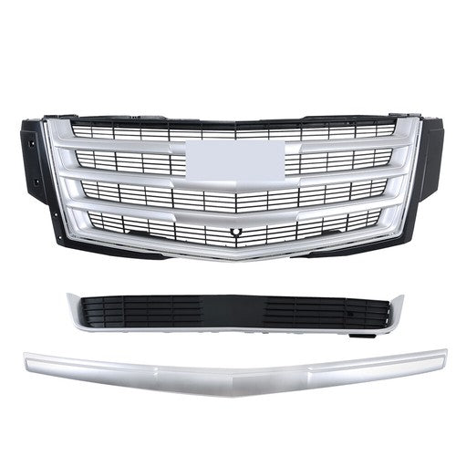 DURAFORCE New Bumper Grille Hood Molding Lower Front For Cadillac Escalade 15-20 Plastic