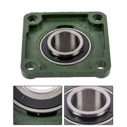 DURAFORCE (6) UCF209-28 Solid Base Pillow Block Flange Mounted Bearing 1-3/4" Bore 4 Bolt