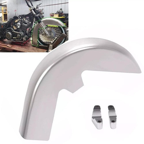 DURAFORCE For Harley Touring Bagger Softail Models 26" Wrap Front Fender Wheel Steel