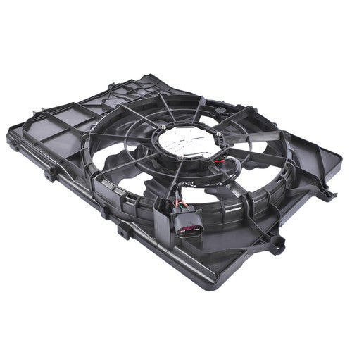 DURAFORCE Radiator Cooling Fan Assembly w/ Brushless Motor for Hyundai Tucson Kia Sportage