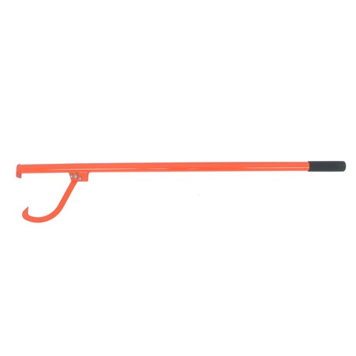 DURAFORCE Red With Rubber Handle 58" Log Roller Tool Lifter Felled Cant Hook Logging Tool