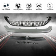 DURAFORCE Fit For Ford Focus 2015 2016 Front Bumper Lower Grille Grill Plastic 3PCS Lips