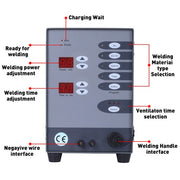 DURAFORCE Automatic CNC Spot Welding Handheld Permanent Jewelry Welder Kits AC 110V 60Hz