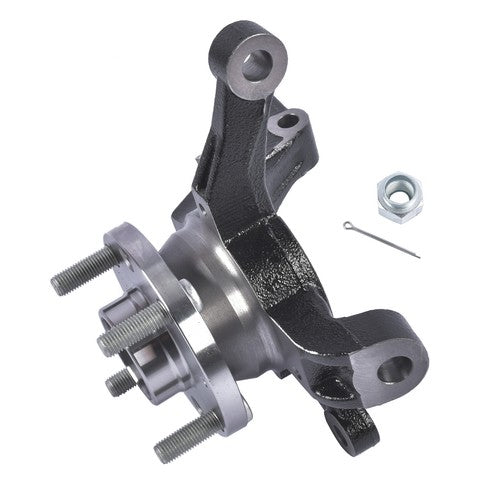 DURAFORCE Front Left Steering Knuckle & Wheel Hub Bearing Assembly for Chevy Aveo Aveo5