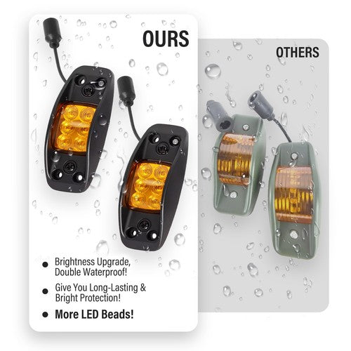 Front LED Side Marker Light for HMMWV Humvee 2 1/2 Ton and 5 Ton Military