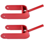 DURAFORCE 2* Red Caster Fork Assembly 110-6581-01 Replacement for Toro Lawn Mower Tractors