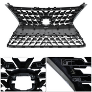 DURAFORCE Front Gloss Black Grille Luxury Grill for 2014-2022 for Lexus GX460