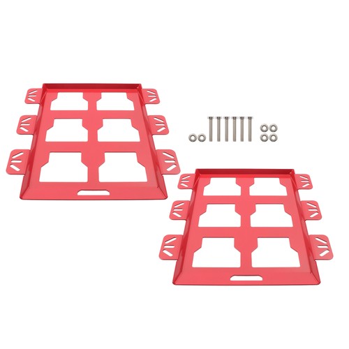 DURAFORCE 2 Pieces Tool Box Mounting Plate 50Lbs Half Package For Tool Storage System