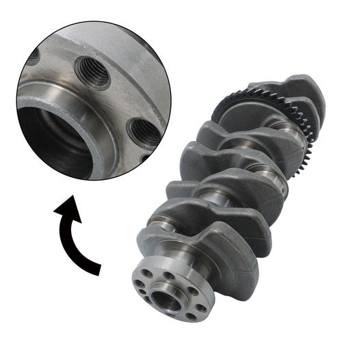 DURAFORCE 1340128030 Crankshaft Fit For 2002-2008 Toyota Camry Solara 2.4L L4 2AZFE 2AZ