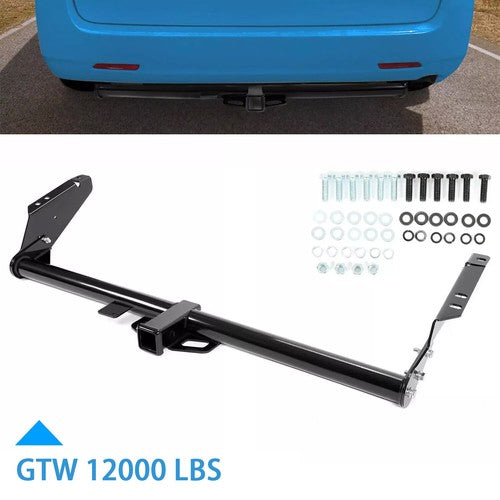 DURAFORCE Class 3 Rear Bumper Towing Trailer Hitch Receiver 2 for Toyota Sienna 2004-2020