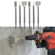 DURAFORCE 6-Pack Concrete Drill Bit Set Includes Point Chisel + 20mm & 40mm Flat Chisel