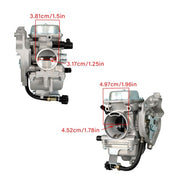 DURAFORCE ATV Fit For Kawasaki KEF300A 1995-2000 KEF300B 2000-2003 Carburetor Kit New