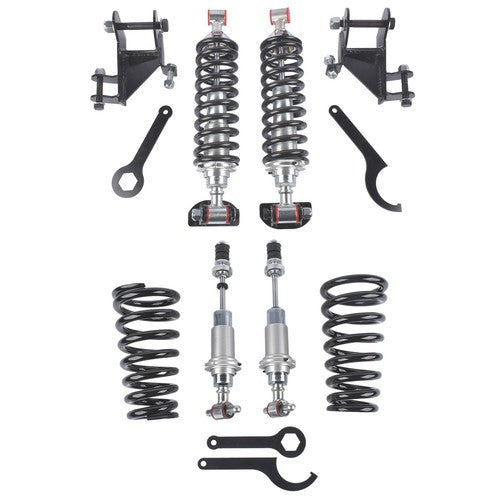 DURAFORCE Complete Coilover Kit for GM A Body Chevy Malibu 68-72 700lb Front 300lb Rear
