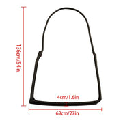 DURAFORCE Black Rubber Automobile Front Door Sealing Strip For 2007-2018 Jeep Wrangler NEW